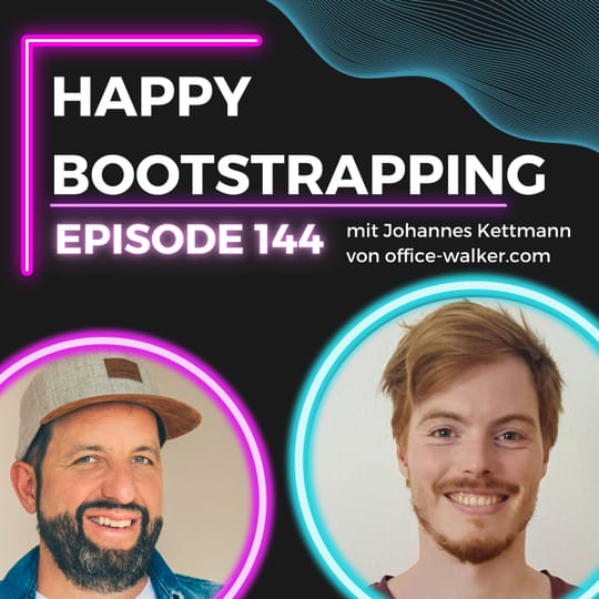 "Sitzen ist das neue Rauchen": Wie Johannes Kettmann nach 30.000€ Investment sein Walking Pad auf Kickstarter bringt