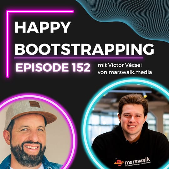 Marswalk: Wie Victor mit 20 eine Gen Z Agentur gründete und heute 5 Millionen Euro Umsatz macht (#152)